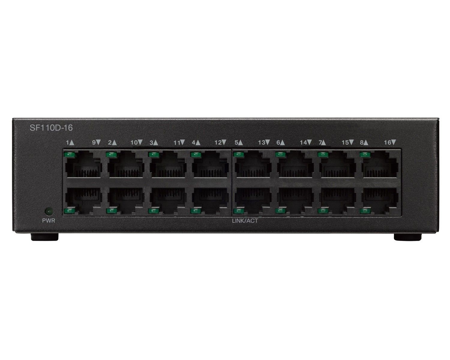 Cisco Systems SF110D-16-EU Cisco SF110D-16 16-Port 10/100 Desktop Switch