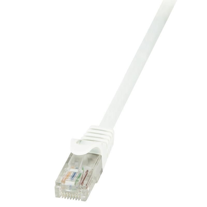 LogiLink CP2011U Patchcord CAT 6 U/UTP EconLine 0,25m biały