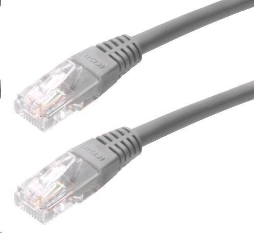 LYNX Patch kabel Cat5E, UTP - 15m, šedý