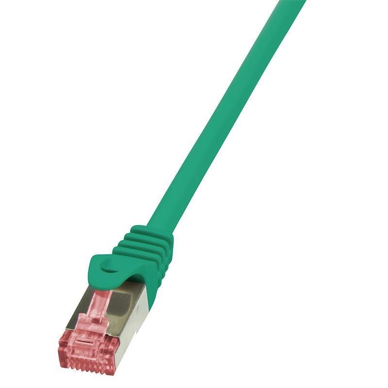 LogiLink CQ2035S Patchcord Cat.6 S/FTP PIMF PrimeLine 1m, zielony