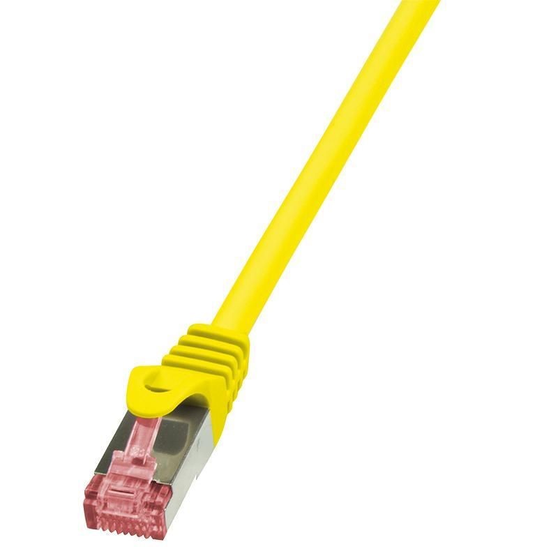 LogiLink CQ2037S Patchcord Cat.6 S/FTP PIMF PrimeLine 1m, żółty