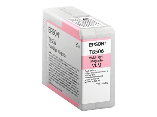 Epson C13T850600 Tusz T850600 photo light magenta 80 ml SC-P800