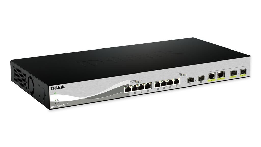D-Link Przełącznik 12 Port switch incl 8x10G ports & 4xSFP