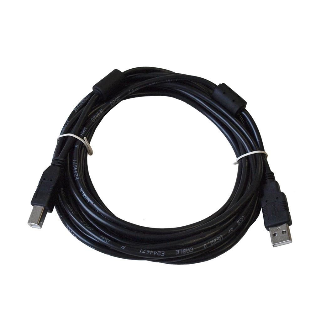 ART KABUSB2 AB 5M AL-OEM-102A KABEL USB 2.0 DRUKARK Amęski-Bmęski FERRYT 5M oem