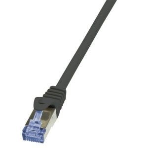 LogiLink CQ3053S Patchcord Cat.6A 10G S/FTP PIMF PrimeLine 2m czarny