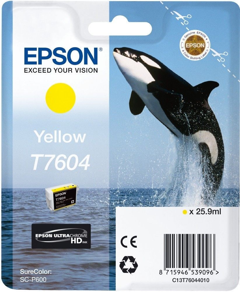 Epson C13T76044010 Tusz Singlepack yellow SureColor SC-P600