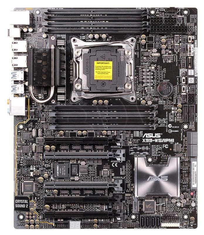 Asus Płyta główna X99-WS/IPMI LGA 2011-3 *1 X99