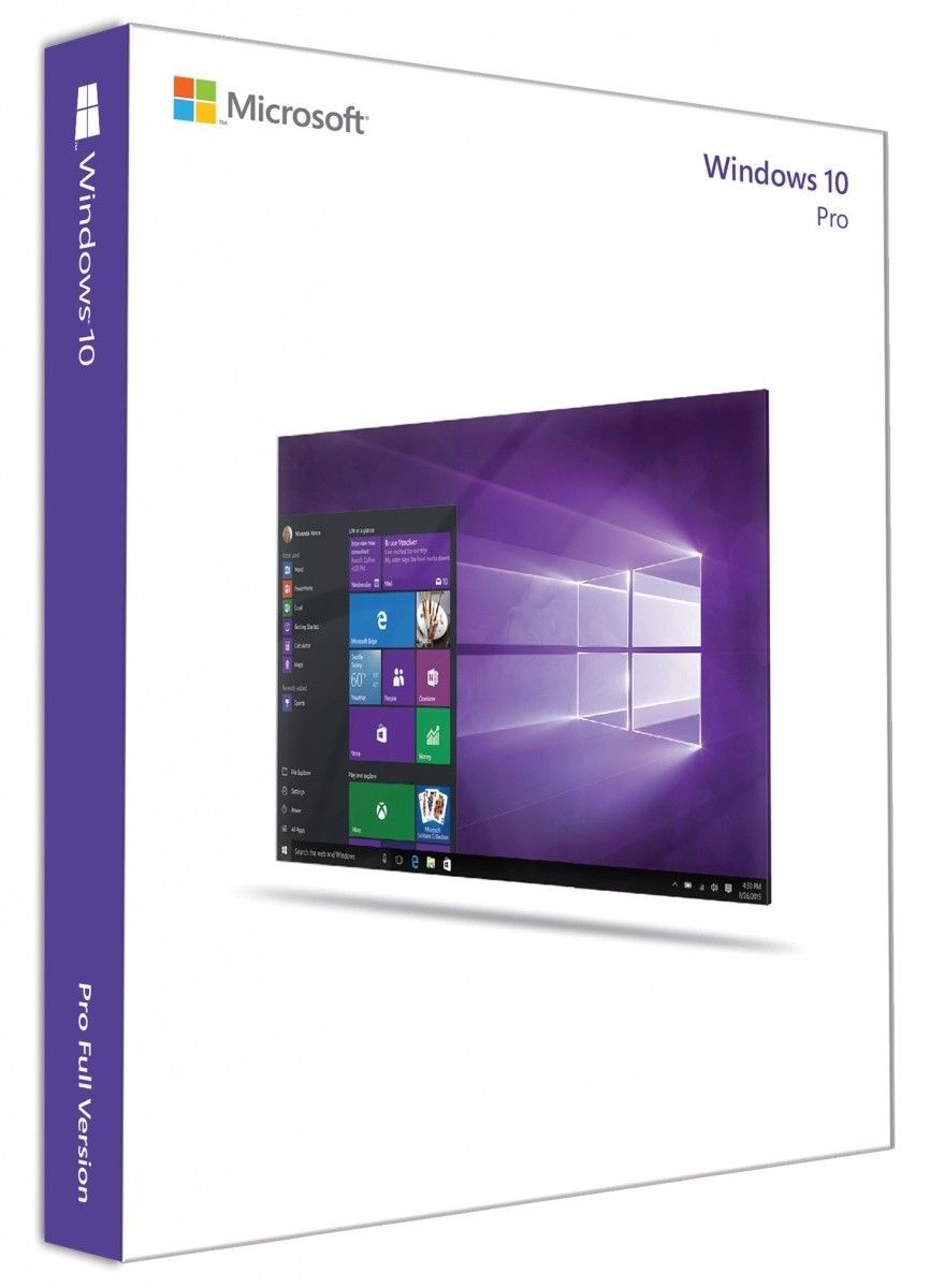 Microsoft MS 1x Windows 10 PRO 64-Bit DVD OEM Polish (PL)