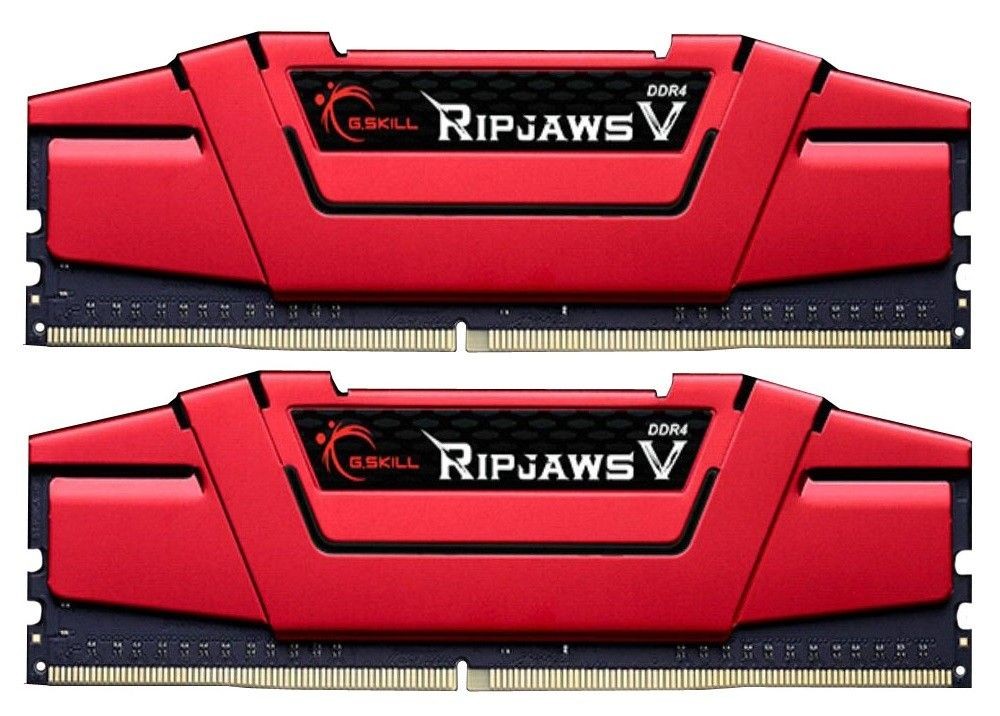 GSkill RAM Ripjaws V - 16 GB (2 x 8 GB Kit) - DDR4 DIMM 3000 CL15 <p>Ripjaws V Serie DDR4 DRAM Speicher wurde für ansprechendes Design und Leistung konzipiert und ist