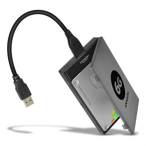 AXAGON ADSA-1S6, USB3.0 - SATA 6G UASP HDD adapter