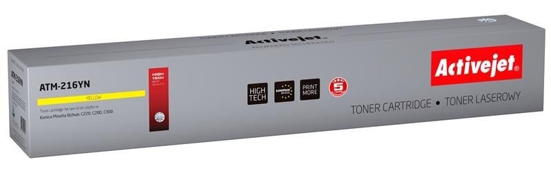 ActiveJet ATM-216YN Toner (zamiennik Konica Minolta TN216Y; Supreme; 26000 stron; żółty)