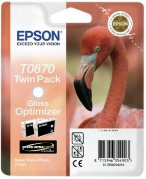Epson C13T08704010 Tusz T0870 gloss optimizer Retail Pack BLISTER Stylus photo R1900
