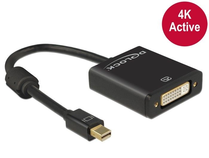 DeLOCK Mini-DisplayPortDVI Adapter 0,20 m schwarz