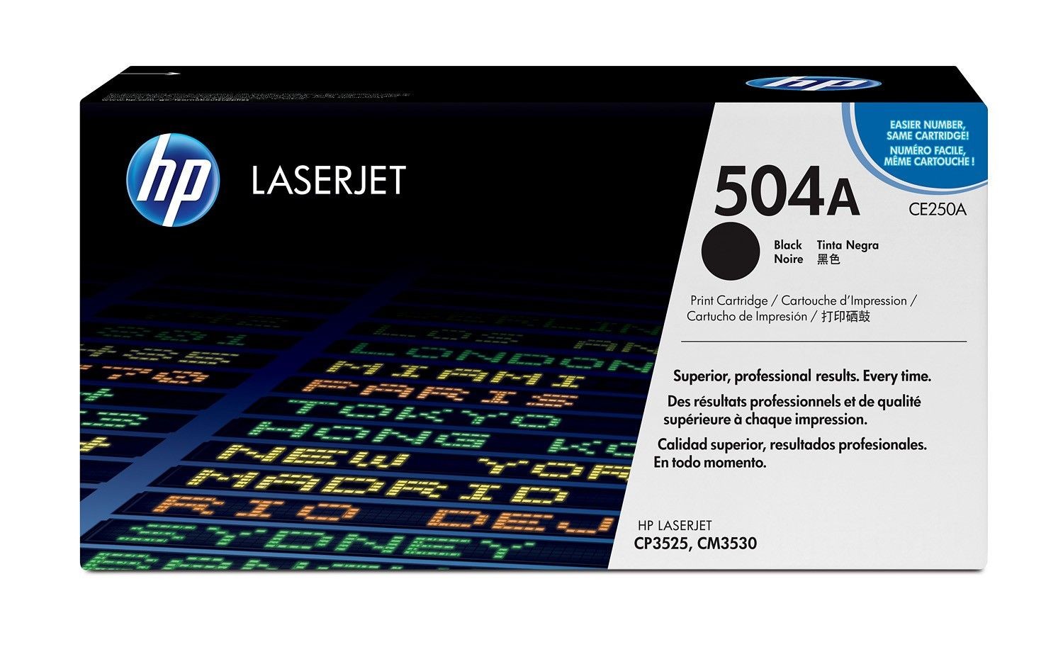 HP CE250A Toner black 5000str ColorSphere Color LaserJet CP3520