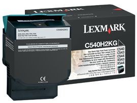 Lexmark C540H2KG Toner black 2500 str. C540/ C543/ C544/ C546/ X543/ X544/ X546/ X548