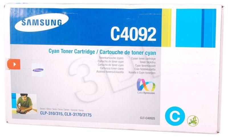 Samsung Toner CLT-C4092S do CLP-310/315 cyan - 1000str.