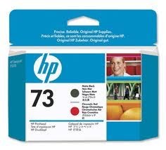 HP 73 printhead chromatic red matte black and chromatic red 1-pack
