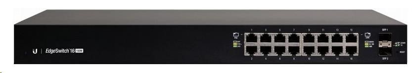 Ubiquiti Networks UBIQUITI ES-16-150W Ubiquiti ES-16-150W 16-port + 2xSFP Gigabit PoE switch 24V/48V 802.3af/802.3at