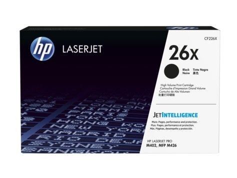 HP Toner 26X Black 9k CF226X