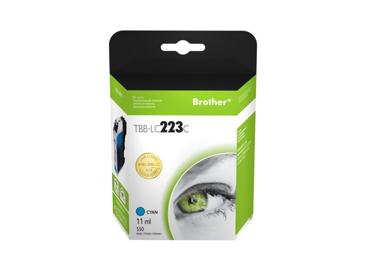 TB Print Tusz do Brother LC223 TBB-LC223C CY