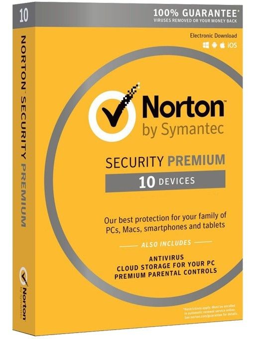 Symantec Program NORTON SECURITY3.0 PL 1U 10DEV MM