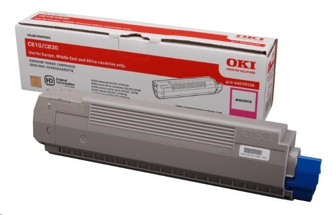 OKI Toner-C810/C830 MAGENTA 8K 44059106