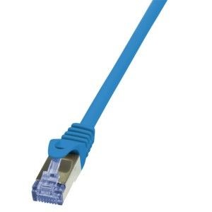 LogiLink CQ3056S Patchcord Cat.6A 10G S/FTP PIMF PrimeLine 2m niebieski