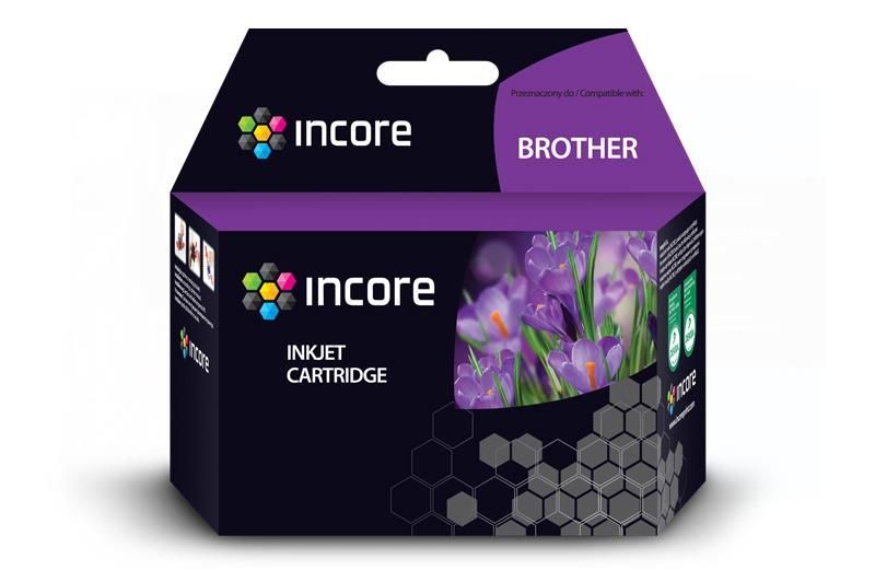 Incore Tusz do Brother (LC125XL-Y) Yellow 19 ml