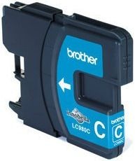 Brother LC980C Tusz LC980C cyan 260str DCP145C / DCP165C / MFC250C / MFC290C