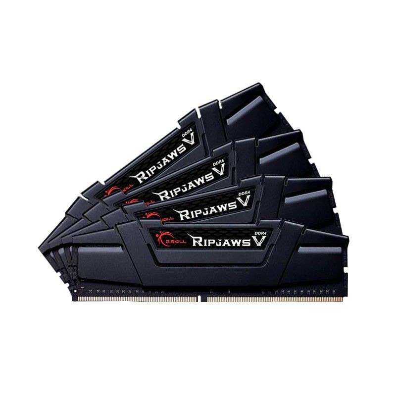 GSkill RAM Ripjaws V - 16 GB (4 x 4 GB Kit) - DDR4 DIMM 3200 CL16 <p>Ripjaws V Serie DDR4 DRAM Speicher wurde für ansprechendes Design und Leistung konzipiert und ist