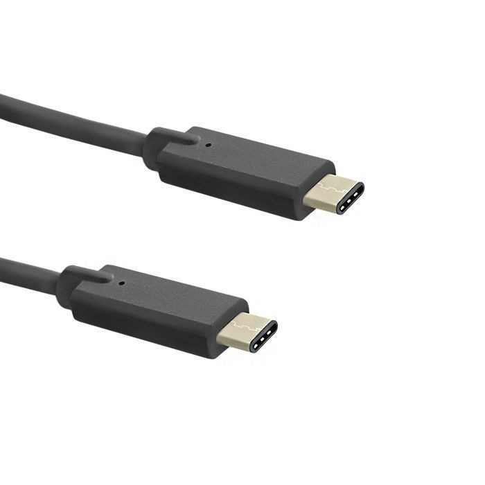 Qoltec 50501 Kabel USB 3.1 typ C męski USB 3.1 typ C męski 1m