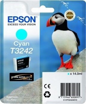 Epson C13T32424010 Tusz T3242 cyan 14,0 ml 980 str SureColor SC-P400