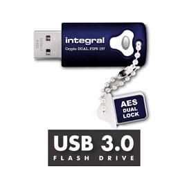 Integral INFD64GCRYDL3.0197 pamięć USB 64GB CRYPTO DUAL USB3.0 FIPS197