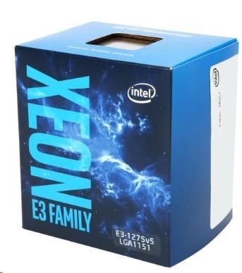Intel CPU XEON E3-1275 v5, LGA1151, 3.60 GHz, 8MB L3, 4/8, VGA HD P530, 80W, BOX