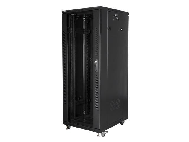 Lanberg Szafa stojąca Rack 19'' 32U 600x800mm czarna