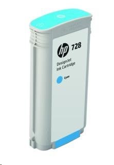 HP 728 130-ml Cyan Ink Cartridge