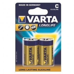 VARTA Baterie alkaliczne R14 (typC) longlife 2szt.