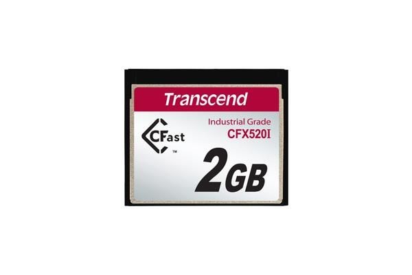 Transcend TS2GCFX520I karta pamięci Industrial Grade CFX520I 2GB SATA II