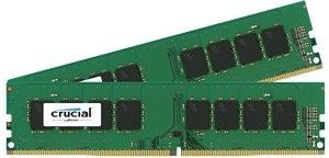 Crucial Pamięć DDR4 16GB (2x8GB) 2400MHz CL17 SRx8 Unbuffered