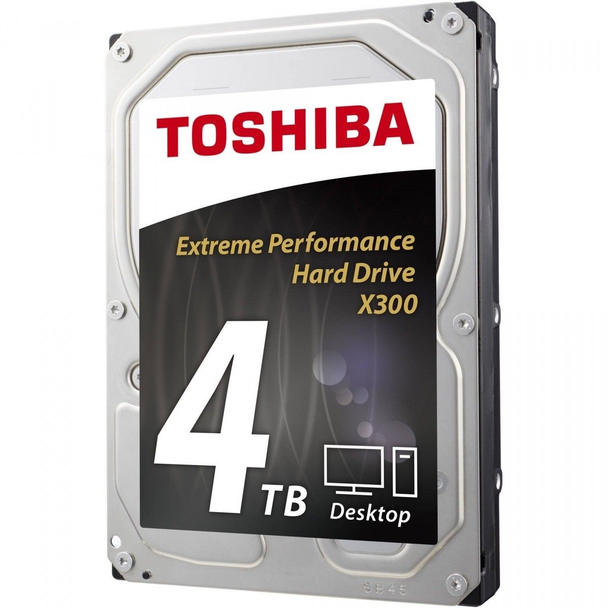Toshiba X300 Performance - Festplatte - 4 TB - SATA 6Gb/s Die 3,5-Zoll großen X300 Performance Hard Drives sind für den High-Performance- und Gaming-PC-Markt 