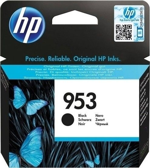 HP 953 Ink Cartridge Black 1.000 Pages