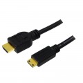 LogiLink Kabel HDMI CH0025 HDMI (A) > mini HDMI (C), 5m