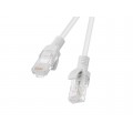 LANBERG PATCHCORD KAT.5E 0.5M SZARY FLUKE PASSED