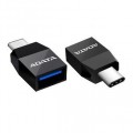 A-Data USB-C to 3.1 A Adapter Black, Plastic