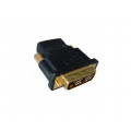 Gembird Adapter HDMI(F)->DVI(M) pozłacane końcówki