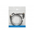 LANBERG Kabel DisplayPort M/M 4K 1M czarny