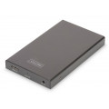 Digitus Externes Festplattengehäuse DA-71114 - 2.5 SDD/HDD - SATA/USB 3.0 Das externe SSD/HDD-Festplattengehäuse gibt Ihnen die Flexibilität, um Ihre SSD/HDD in einem