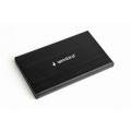 Gembird EE2-U3S-3 obudowa USB 3.0 na dysk HDD/SSD 2.5 SATA, szczotkowane aluminium,czarn