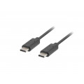 Lanberg Kabel USB-C M/M 2.0 1.8m czarny
