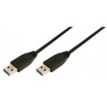 LogiLink CU0038 - Kabel USB 3.0 Typ-A męski do Typ-A męski dł. 1m, czarny